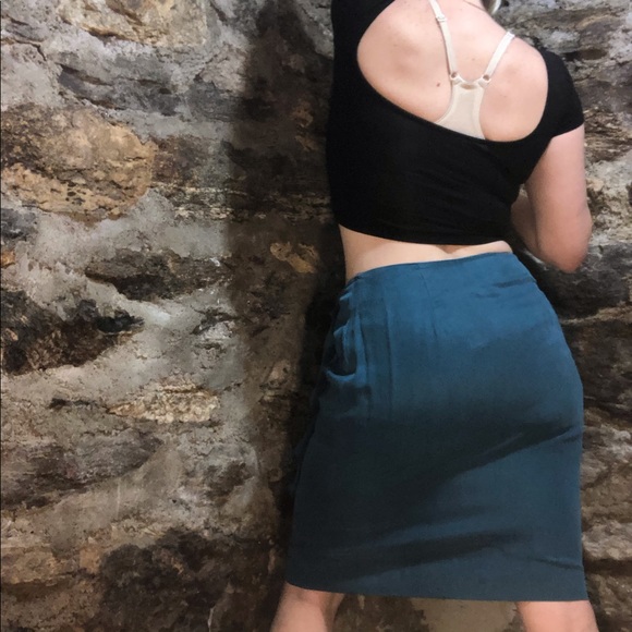 Vintage sue Wong 80s 90s skirt sarong wrap skirt - Picture 7 of 8